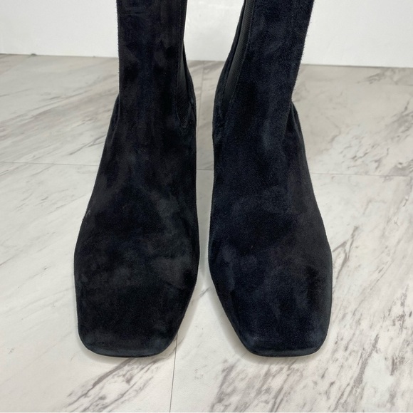 Sam Edelman Lani Black Suede Chelsea Bootie 5 1/2 - Picture 11 of 15